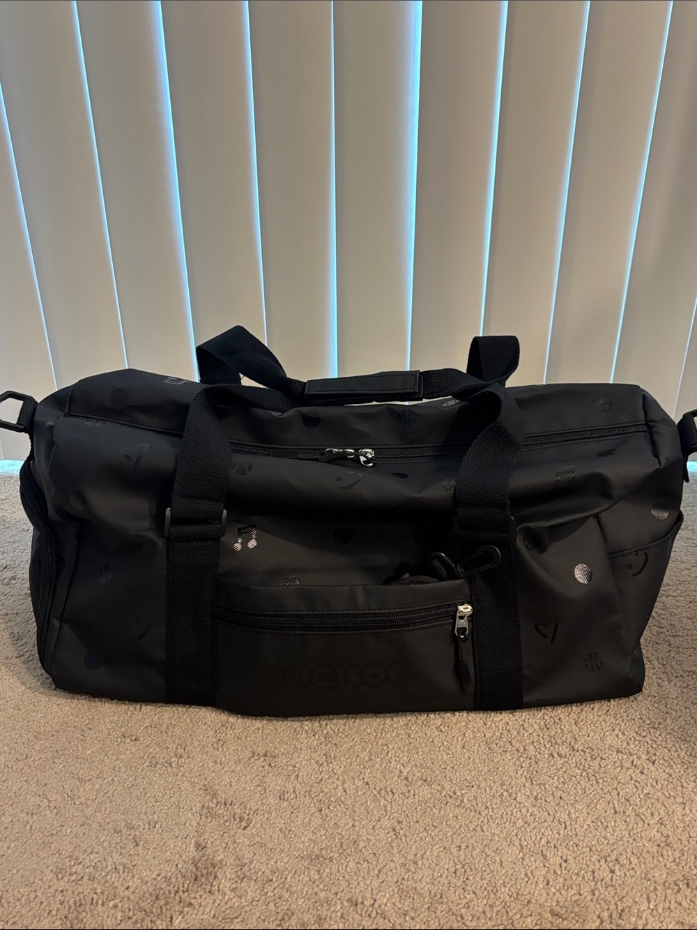 Pop Mart Duckoo Fitness Duffle Bag- Polyester Material
